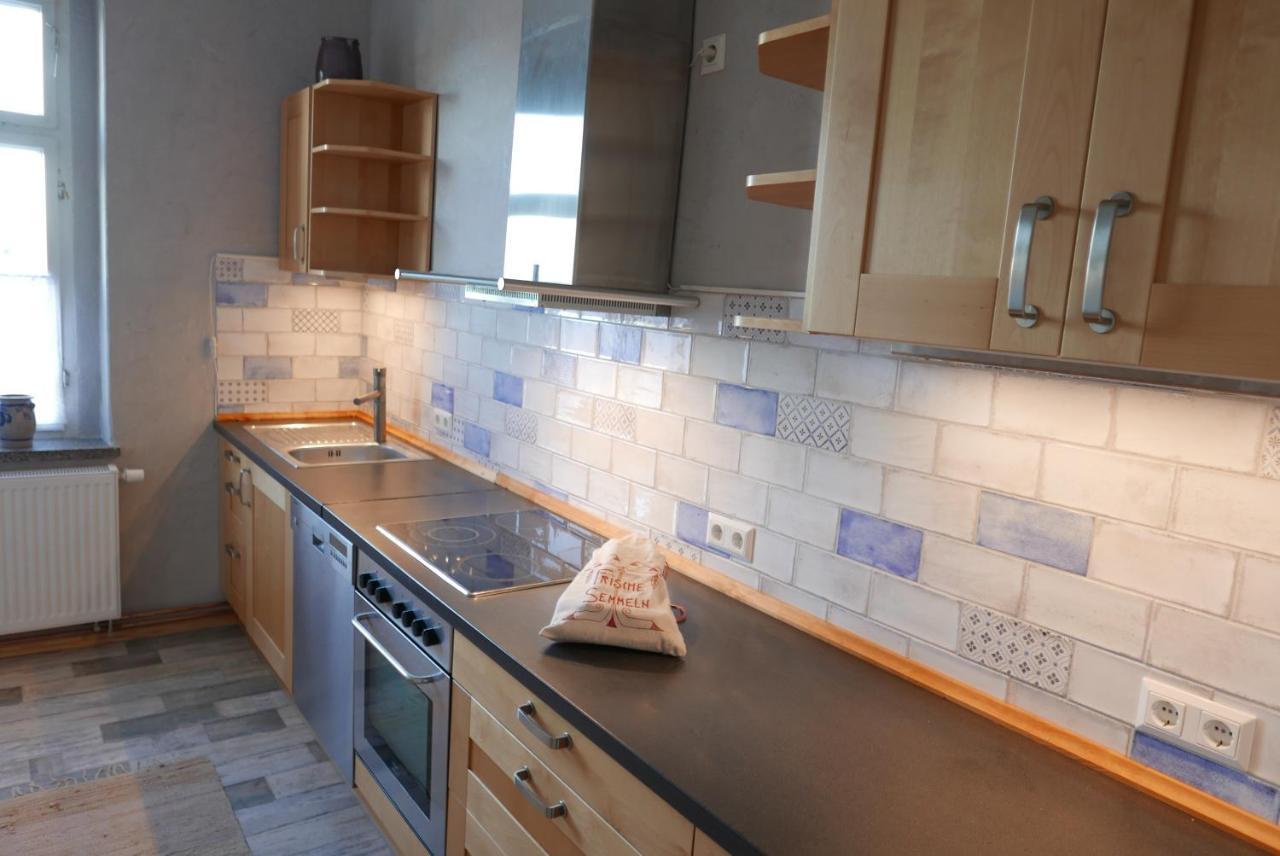 Ferienwohnung Andere Zeiten Frankenberg Buitenkant foto