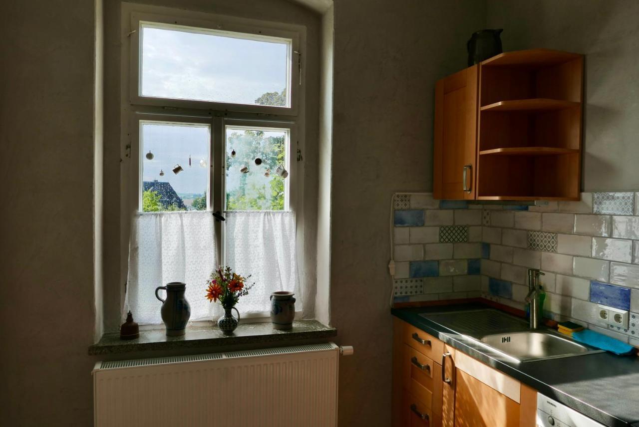 Ferienwohnung Andere Zeiten Frankenberg Buitenkant foto